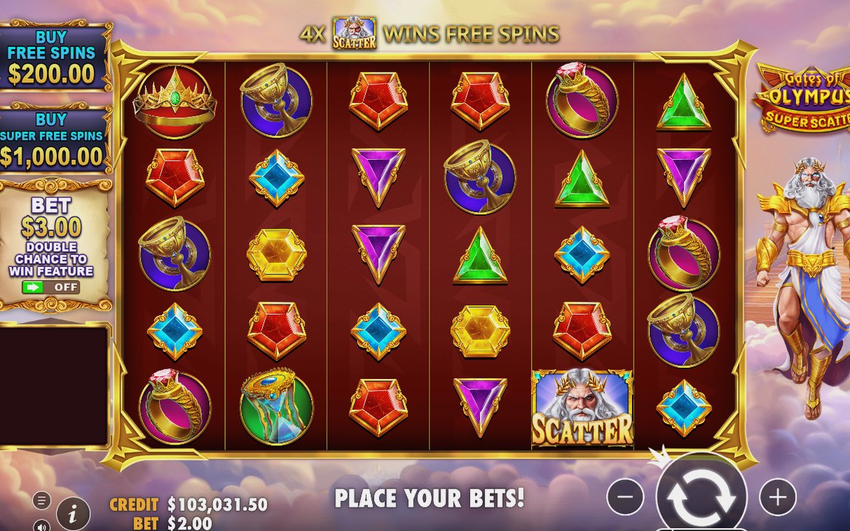 Gates of Olympus Super Scatter